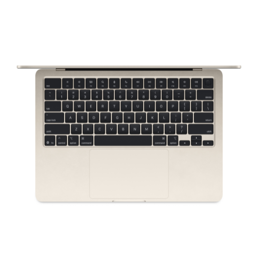 Apple MacBook Air 13.6'' | Apple M4 chip, 16GB, 256GB, MacOS, Starlight (MW0Y3ZP/A)