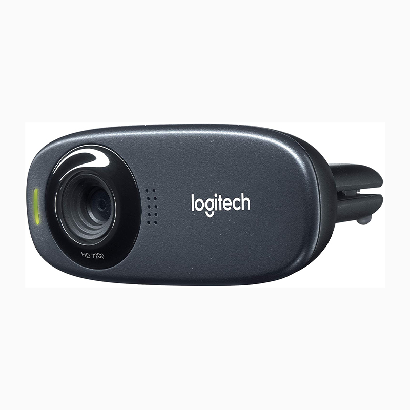 Logitech C310 HD Webcam, 720p Video with Noise-Reducing Mics (960-000588)