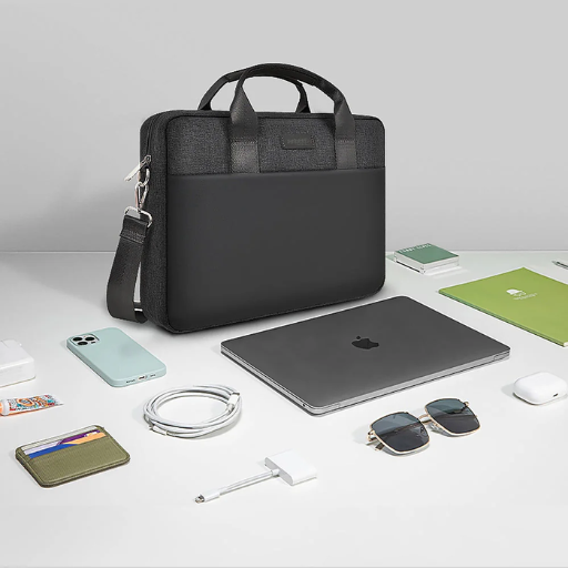 Salpido Minimalist Laptop Bag Pro for 15.6" Laptop - Black (SAL-LB-30)