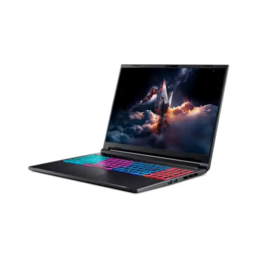 Acer Nitro V16s ANV16S-71-715L Gaming Laptop | Intel® Core™ 7 240H, 16GB DDR5-5600 MHz RAM, 512GB PCIe NVMe Gen4 SSD, 16" WQXGA (2560 x 1600),IPS, 180Hz, NVIDIA® GeForce RTX™ 5060 8GB, Office Home 2024 + M365 Basic, Windows 11 Home, Obsidian Black