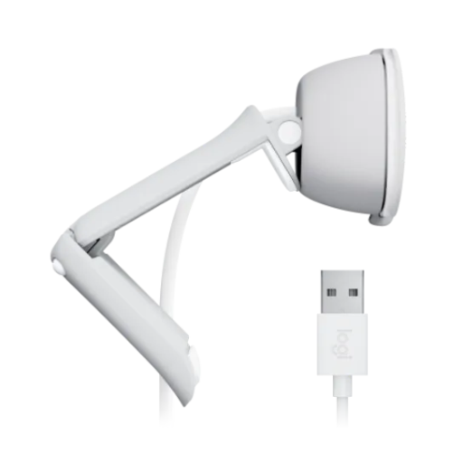 Logitech BRIO 100 Full HD 1080p Webcam - Off White (960-001618)