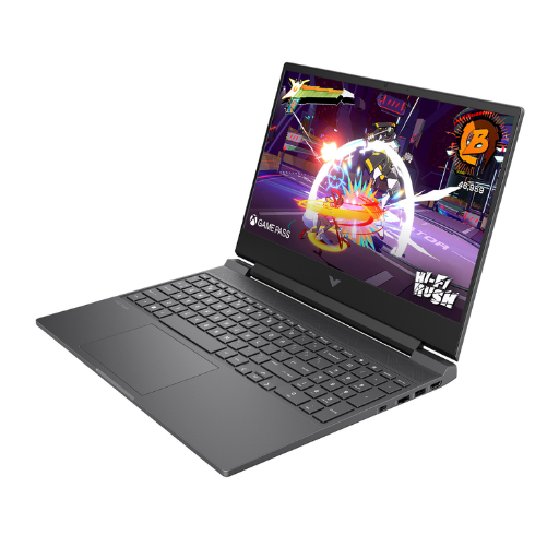 HP Victus 15-fb3093dx Gaming Laptop (BM4X8UA) | AMD Ryzen™ 7 7445HS, 16GB DDR5 5600 MT/s RAM, 512GB PCIe® Gen4 NVMe™ SSD, 15.6" FHD (1920 x 1080), 144 Hz, IPS, NVIDIA® GeForce RTX™ 4050 6GB, Windows 11 Home, Mica Silver