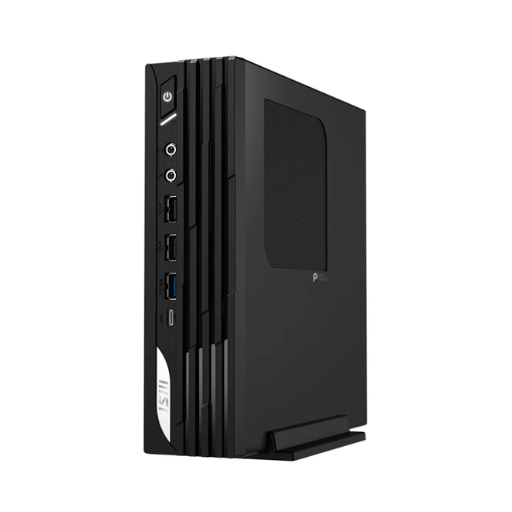 MSI Pro DP21 14M-895MY Business & Productivity Desktop PC | Intel® Core™ i5-14400, 8GB DDR5 5600 MHz RAM, 512GB PCIe NVMe SSD, Wireless AX211 + Bluetooth v5.3, Intel® UHD Graphics 770, Keyboard & Mouse, HDMI x1, DP x1, Office Home and Student 2024, Windows 11 Home, Black