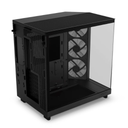 NZXT H6 Flow RGB Compact Dual-Chamber Mid-Tower Airflow Case Black (CC-H61FB-R1) 