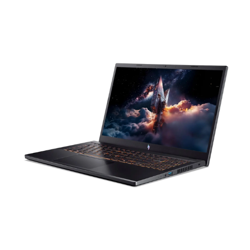 Acer Nitro V 15 ANV15-52-50XL Gaming Laptop | Intel® Core™ 5 210H, 16GB DDR5 5200MHz RAM, 512GB PCIe NVMe SSD, NVIDIA® GeForce RTX™ 3050 6GB, 15.6" FHD (1920x1080) IPS, 165Hz, Office Home 2024 + M365 Basic, Windows 11 Home, Obsidian Black