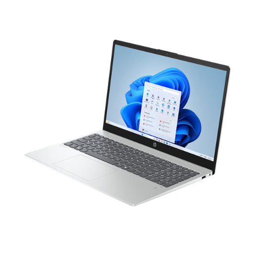 HP OmniBook 3 NGAI 15-fn0059AU Laptop (C44ZZPA) | AMD Ryzen™ AI 5 330, 24GB DDR5 5600MT/s RAM, 512GB PCIe® NVMe™ SSD, 15.6" FHD (1920x1080), IPS, Intel® UHD Graphics, Office Home 2024 + M365 Basic, Windows 11 Home, Glacier Silver