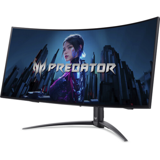 Acer Predator X34 X5bmiiphuzx 34" Curved Gaming Monitor | UWQHD (3440 x 1440), OLED, 240Hz, 0.01ms, 1000cd/m², AMD FreeSync™ Premium, HDMI x2, DP x1, Type C, Black