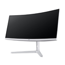 Acer Nitro XZ306C xwmiipphx 29.5" Curved Gaming Monitor | 2560 × 1080 (UW-FHD), VA (Curved 1500R), 200Hz, 1ms, AMD FreeSync Premium, 93% DCI-P3 color gamut, 2 × HDMI, 1 × DisplayPort 1.2, 1 × 3.5mm Audio Out, White