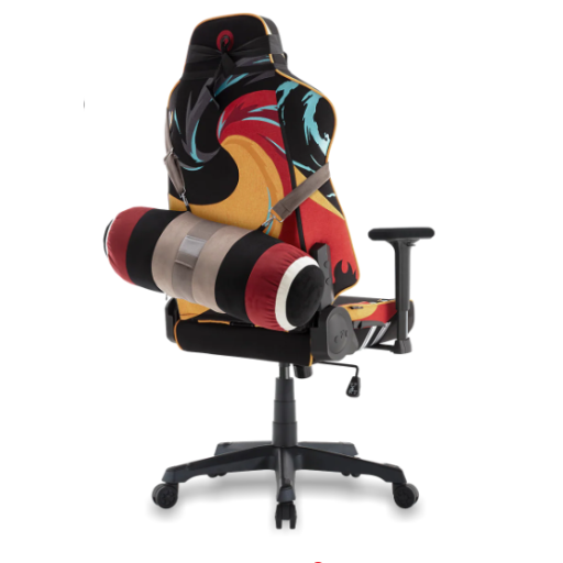 TTRacing Swift X Pro Air Threads Fabric Gaming Chair - Naruto Edition (TTR1605202501) - Bundled with Free Scroll Pillow and Konoha Headband