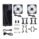 Cooler Master MasterLiquid 240L Core 240mm Close-Loop AIO Liquid Cooler | ARGB Sync, Gen S Coldplate Pump, 120mm PWM, CryoFuze 14W/mK, AMD Ryzen AM5/AM4, Intel LGA1700/1200 (MLW-D24M-A18PZ-R1), Black (MLW-D24M-A18PZ-R1)
