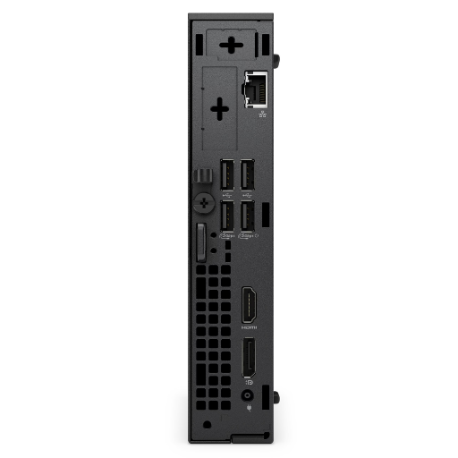 Dell Pro Micro QCM1250 Desktop PC | Intel® Core™ Ultra 5 235T, 8GB DDR5 5600 MT/s RAM, 512GB PCIe NVMe SSD, Wi-Fi 6E AX211, 2x2, 802.11ax, Bluetooth, Dell Wired Keyboard & Mouse, HDMI x1, DP x1, DOS