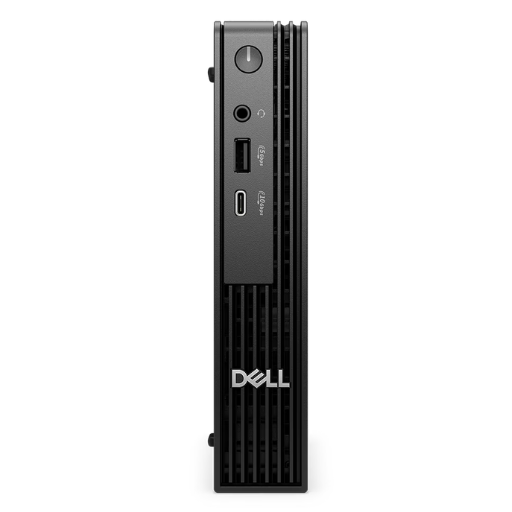 Dell Pro Micro QCM1250 Desktop PC | Intel® Core™ Ultra 5 235T, 8GB DDR5 5600 MT/s RAM, 512GB PCIe NVMe SSD, Wi-Fi 6E AX211, 2x2, 802.11ax, Bluetooth, Dell Wired Keyboard & Mouse, HDMI x1, DP x1, DOS