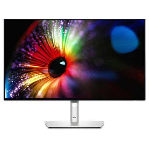Dell UltraSharp U2724D 27'' Monitor | QHD 2560 x 1440, 120Hz, 350 cd/m², 5ms, IPS, 2x USB-C, 4x USB-A, 1x HDMI, 2x DP, 1x RJ45, Black & Silver