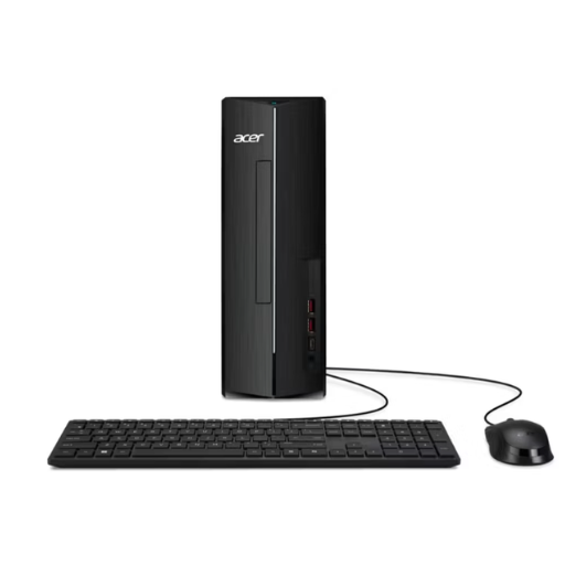 Acer Aspire XC-1860 Desktop PC | Intel® Core™ Ultra 5 225 Processor, 8GB DDR5 RAM, 512GB PCIe NVMe SSD, Intel® UHD Graphics, WiFi 6E, Bluetooth 5, Acer Wireless Keyboard & Mouse, HDMI x1, DP x1, M365 Basic + Office Home 2024, Windows 11 Home