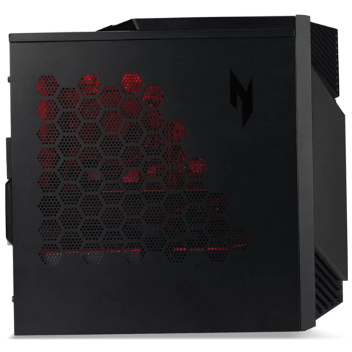 Acer Nitro N50-656 Gaming Desktop PC | Intel® Core™ i5-14400F Processor, 16GB DDR5 RAM, 512GB NVMe M.2 SSD, NVIDIA® GeForce® RTX 3050 6GB, Wi-Fi 6E, Bluetooth 5, Acer Wireless Keyboard & Mouse, HDMI x1, DP x3, DOS