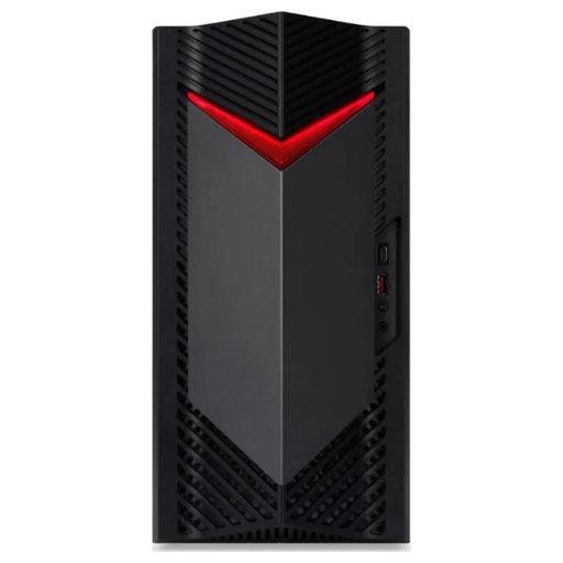 Acer Nitro N50-656 Gaming Desktop PC | Intel® Core™ i5-14400F Processor, 16GB DDR5 RAM, 512GB NVMe M.2 SSD, NVIDIA® GeForce® RTX 3050 6GB, Wi-Fi 6E, Bluetooth 5, Acer Wireless Keyboard & Mouse, HDMI x1, DP x3, DOS