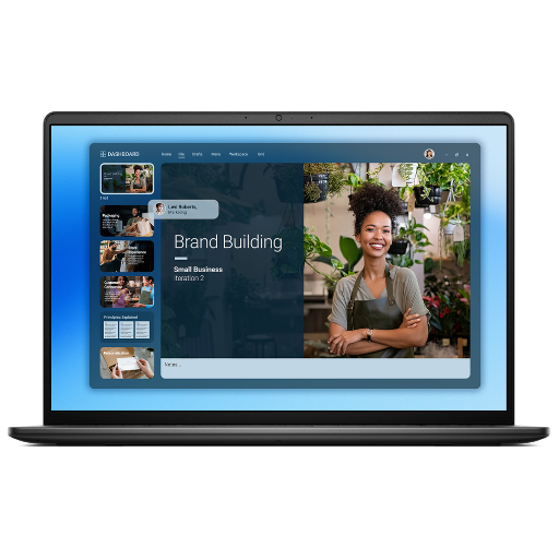 Dell 16 DC16250 Laptop | Intel® Core™ 5 120U, 16GB DDR5 5200MT/s RAM, 512GB PCIe NVMe SSD, 16" 2K (1920x1200), IPS, Intel® Graphics, Windows 11 Home, M365 Basic + Office Home 2024, Carbon Black