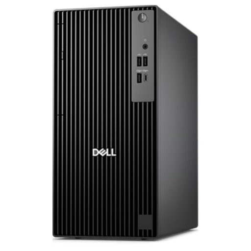 Dell Pro Tower QCT1250 Desktop PC | Intel® Core™ i5-14500 vPro® Processor, 8GB DDR5 5600MHz RAM, 512GB PCIe NVMe M.2 SSD, Intel® Integrated Graphics, Ports: 1x DisplayPort, 1x HDMI, Dell Wired USB Keyboard & Mouse , DOS