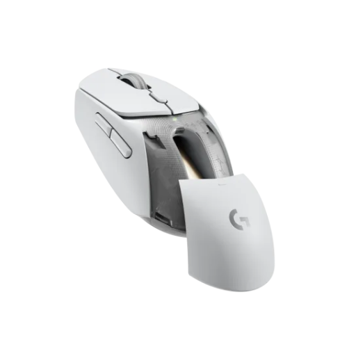 Logitech G309 LIGHTSPEED Wireless Mouse with LIGHTFORCE Switches - White (910-007209)