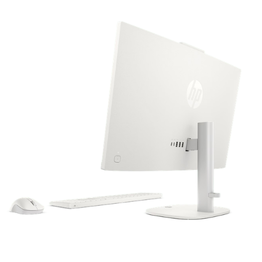 HP OmniStudio 24-cv0005d All-in-One Desktop PC (D4RL7PA) | AMD Ryzen™ 5 7540U, 16GB DDR5 5600 MHz RAM, 512GB PCIe® NVMe SSD, 23.8" FHD (1920 x 1080), IPS, 100Hz, AMD Radeon™ Graphics, Wi-Fi 7, Bluetooth® 6.0, M365 Basic + Office Home 2024, Windows 11 Home, White