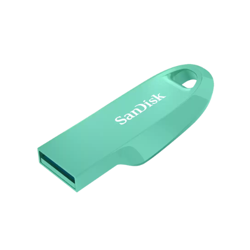 SanDisk 128GB Ultra Curve 3.2 Flash Drive USB Type-C Flash Drive, Absinthe Green (SDCZ550-128G-G46G)