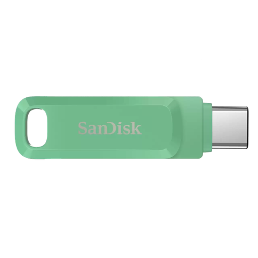 SanDisk 128GB Ultra Dual Drive Go USB Type-C Flash Drive, Absinthe Green (SDDDC3-128G-G46AG)