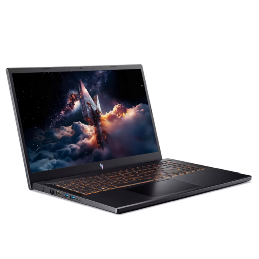 Acer Nitro V 15 ANV15-52-529N Gaming Laptop | Intel® Core™ i5-13420H, 16GB DDR4 3200MHz RAM, 512GB PCIe NVMe SSD, 15.6" FHD (1920 x 1080), IPS, NVIDIA® GeForce® RTX5050 8GB, Office Home 2024 + M365 Basic, Windows 11 Home, Obsidian Black