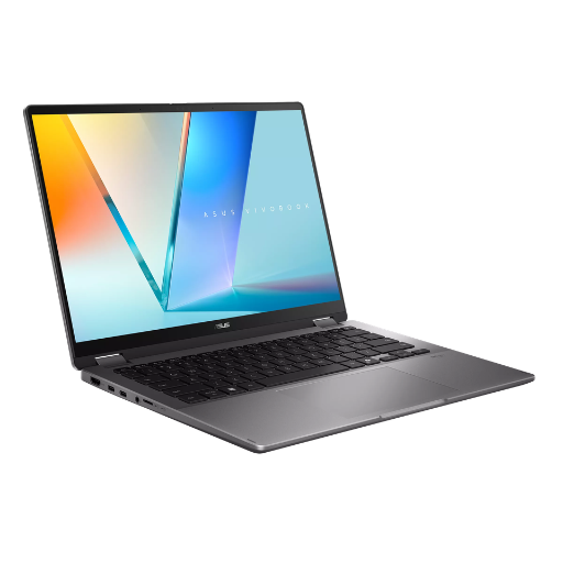 ASUS Vivobook 14 Flip TP3407S-ASG149WS Copilot+ PC | Intel® Core™ Ultra 5 226V Processor, 16GB LPDDR5X RAM, 512GB PCIe 4.0 NVMe SSD, 14" WUXGA (1920 x 1200) OLED Touch Display, Intel® Arc™ Graphics, Office Home 2024 + M365 Basic, Windows 11 Home, Matte Gray 