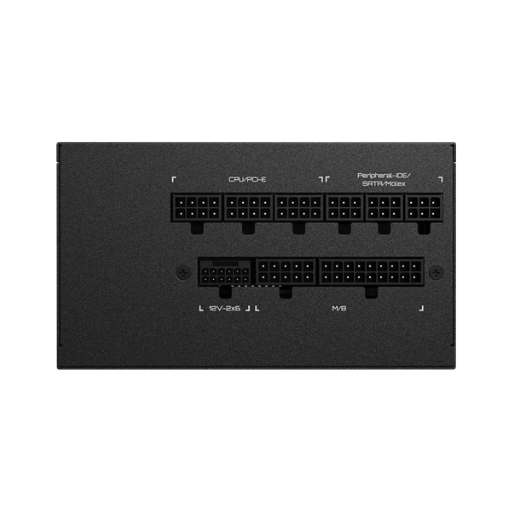 Gigabyte GP-UD1000GM PG5 V2, PCIe5.1, ATX3.1, 1000W, 80 Plus, Gold Certified, Fully Modular Power Supply (UD1000GM PG5 V2)