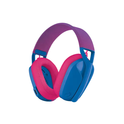 Logitech G435 Lightspeed Wireless Gaming Headset - Blue / Raspberry (981-001063) 