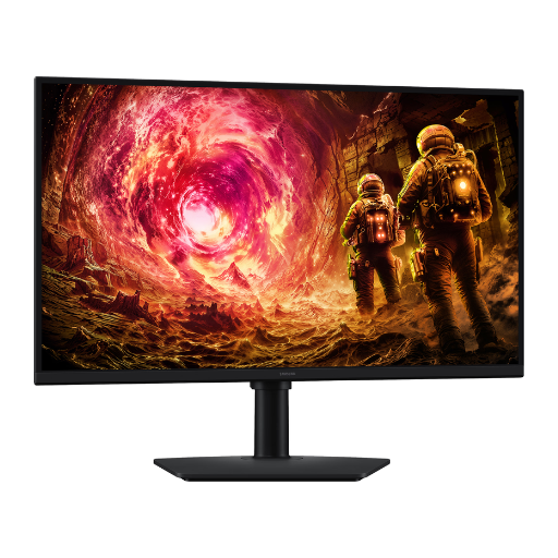 Samsung Odyssey G5 G50F LS27FG502EEXXS 27'' Gaming Monitor | QHD (2560x1440), 1ms, 180Hz, IPS, 16:9, 300cd/㎡, 1x DisplayPort 1.2, 1x HDMI 1.4, 1x Audio Out (3.5 mm), Black