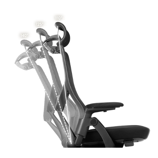 TTRacing AEROFLEX Ergo Gaming Chair - Graphite Black