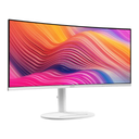 MSI Modern MD342CQPW 34'' Curved Gaming Monitor | UWQHD (3440 x 1440), VA, 1ms (MPRT) / 4ms (GtG), 21:9, 120Hz, 300nits, AMD FreeSync™ Premium, 1x DP, 2x HDMI, 1x Type-C, White