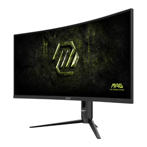 MSI MAG 342CQRF E20 34" Curved Gaming Monitor | UWQHD (3440 x 1440), VA, 0.5ms (GtG), 300 cd/m², 21:9, 200Hz, 1500R, AMD FreeSync™ Premium, 1x DP, 2x HDMI, Black