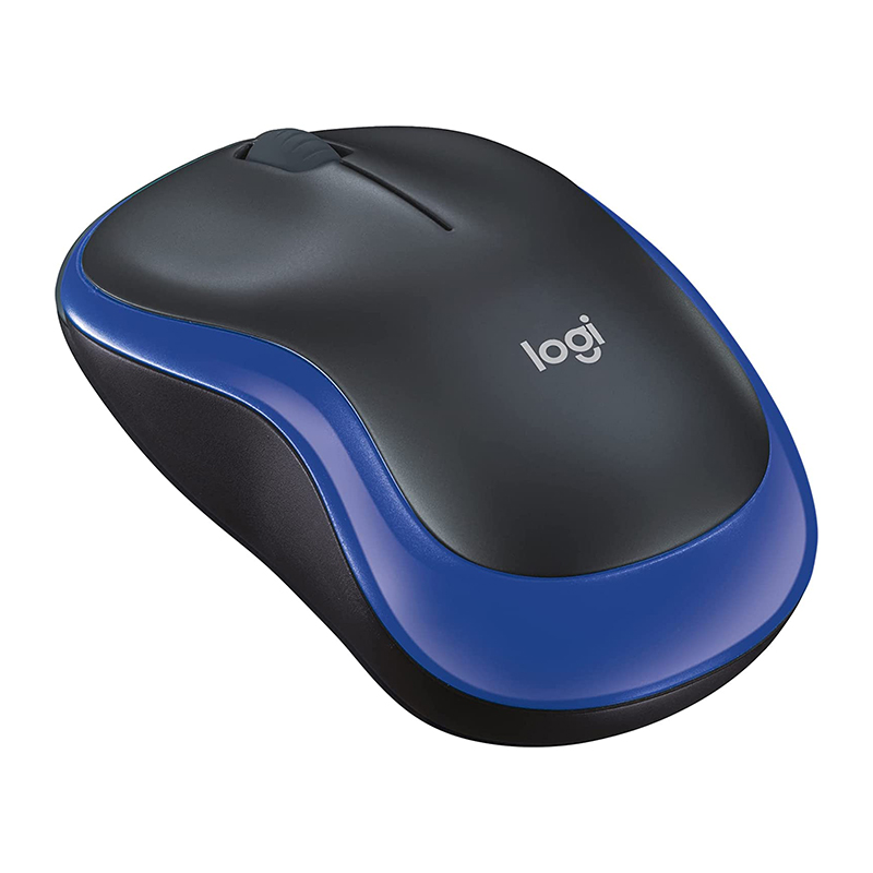 Logitech M185 Compact Wireless Mouse Blue (910-002502)