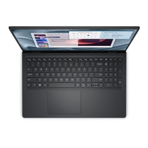 Dell Pro 15 Essential PV15250 Laptop | Intel® Core™ 3-100U, 8GB DDR5 4400MT/s RAM, 512GB PCIe NVMe SSD, 15.6" FHD (1920 x 1080), 120Hz, IPS, Intel® Graphics, Carbon Black, DOS