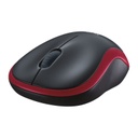Logitech M185 Compact Wireless Mouse Red (910-002503)