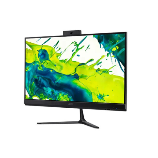 Acer Aspire C24B-GRPLD5-5120W11 All-in-One Desktop PC | Intel® Core™ 5 120U, 8GB DDR5 4800MHz RAM, 512GB PCIe NVMe SSD, 23.8" FHD (1920 x 1080), Intel® Graphics, Wi-Fi 6 + Bluetooth 5.2, Wired keyboard & Mouse, HDMI x1, DP x1, Microsoft Office Home 2024 + M365 Basic, Windows 11 Home