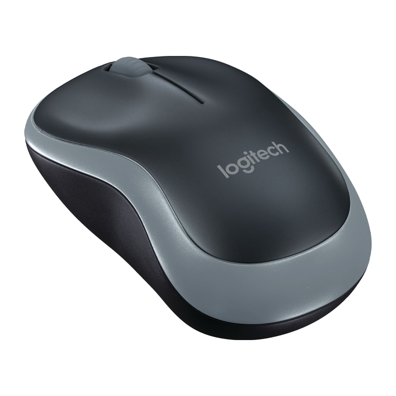 Logitech M185 Compact Wireless Mouse Grey (910-002235)