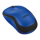 Logitech M221 Wireless Mouse with Silent Clicks - Blue (910-004883)