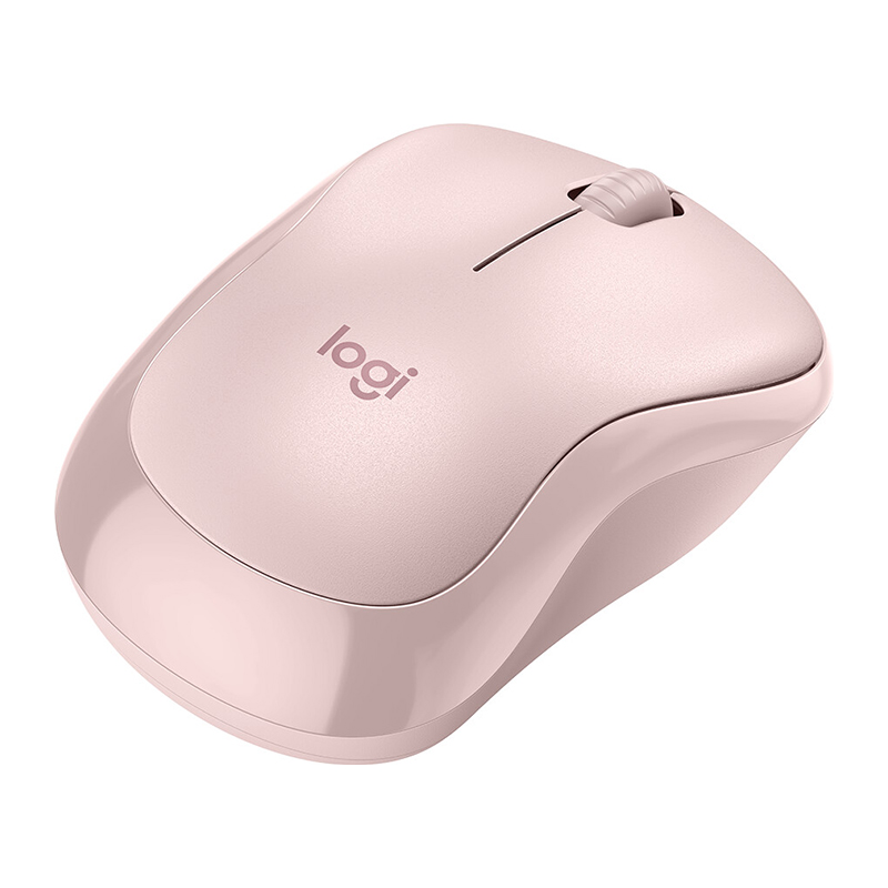 Logitech M221 Wireless Mouse with Silent Clicks - Rose (910-006131)