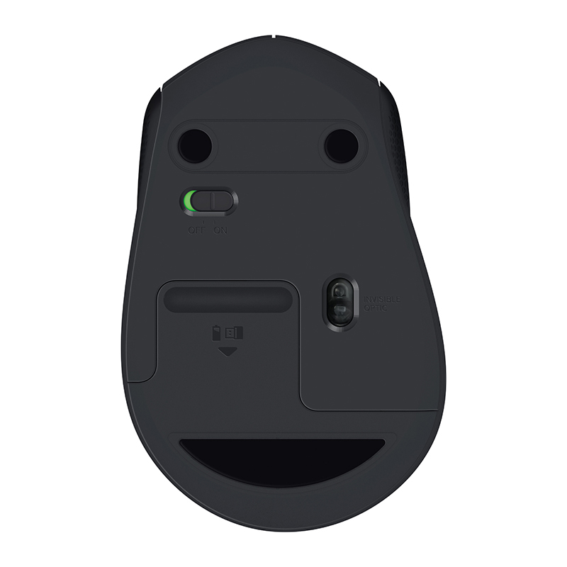 Logitech M331 Silent Plus Wireless Mouse - Black (910-004914)