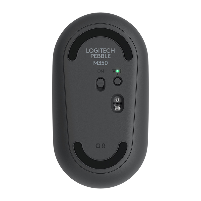 Logitech M350 Pebble Wireless Bluetooth Mouse - Graphite (910-005602)