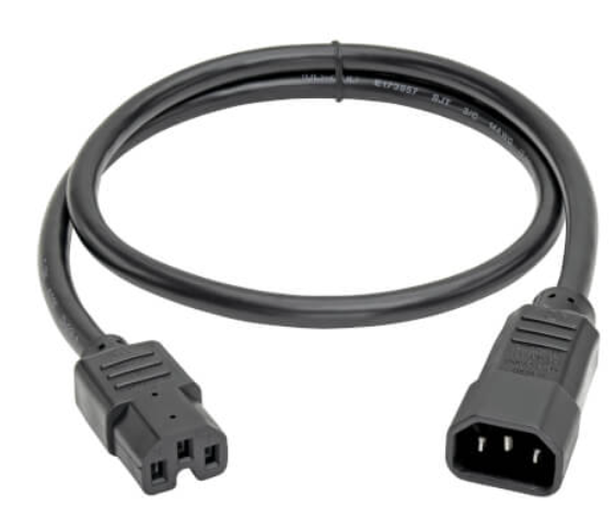 Power Cord C14 to C15 3 Meters