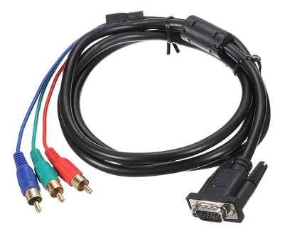 VGA To 3RCA 1.5M Cable