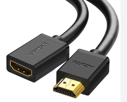 HDMI Male to HDMI Female Cable (0.5M)