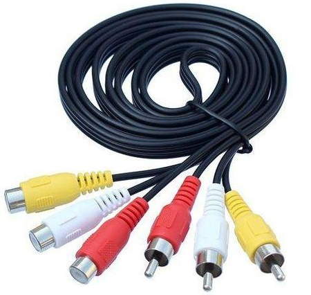 RCA cable male to female 1.5M