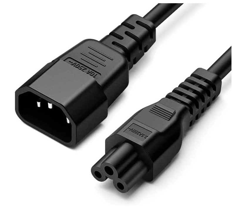 Power Cable C14 to C5 1.8m ( CPU Power Female to Notebook Power Male)