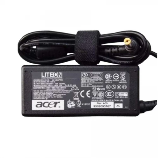 Acer Laptop Charger 19V 3.42A (5.5mm x 1.7mm)