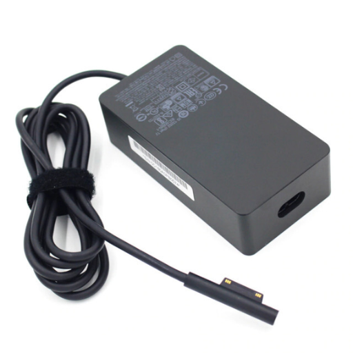 Microsoft Surface Pro (4,5,6,7,8,9) 15V 4A 65W Charger / Adapter with UK 3Pin Power Cable